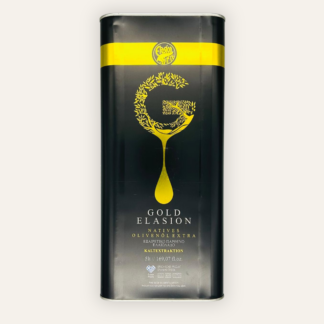 GOLD ELASION – Extra Natives Olivenöl aus Kreta 5L