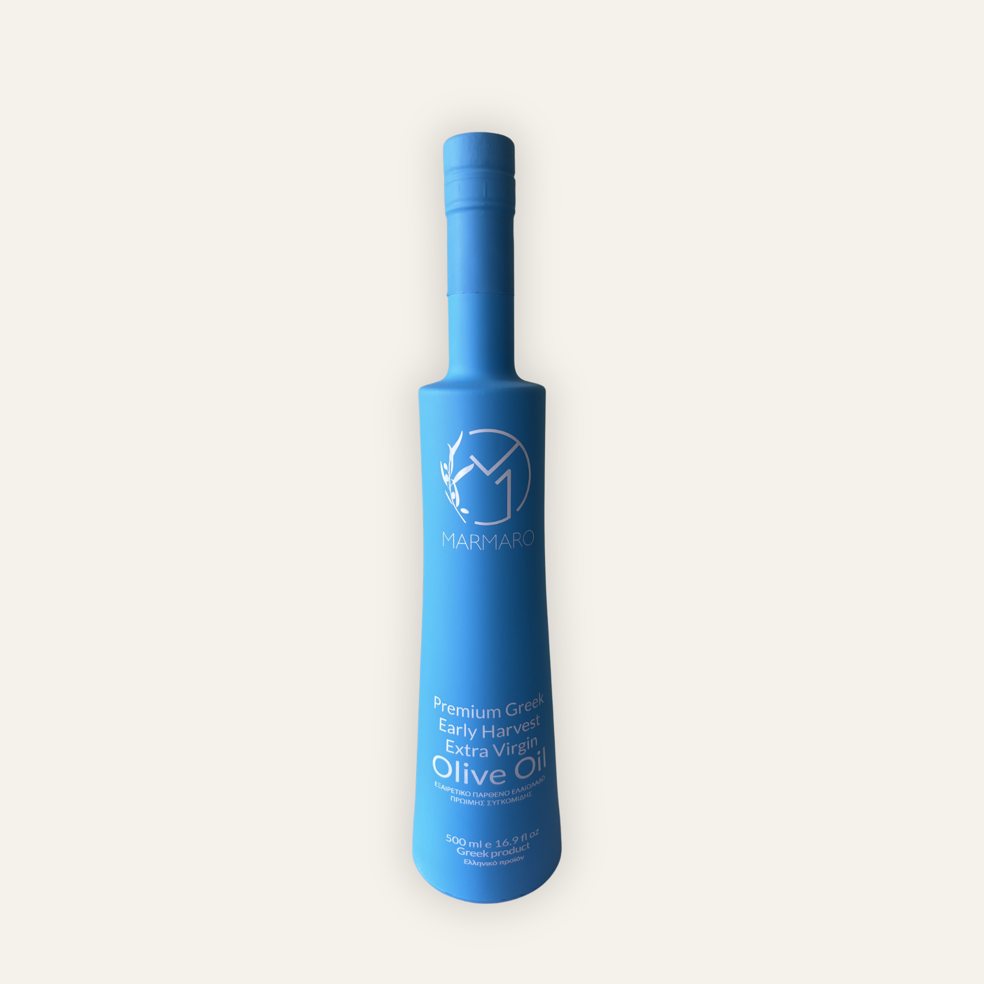 Extra Natives Olivenöl aus Chalkidiki – hoher Polyphenolgehalt | MARMARO Blau | 500 ml